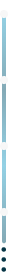 Linha azul na vertical contendo bolas brancas